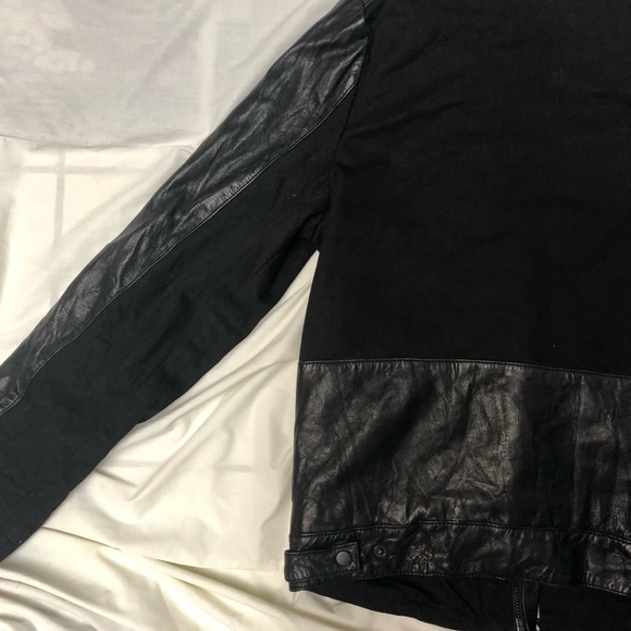 7 FOR ALL MANKIND leather jacket - Picture 7 of 9